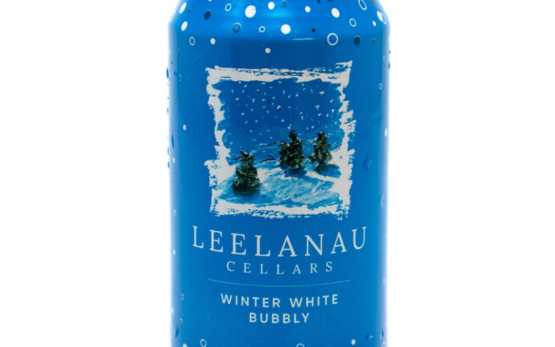 Winter White Bubbly Canned Wine